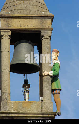 Abuelo Mayorga, im Rathaus, Plaza Mayor, Plasencia, Cáceres Provinz Extremadura, Spanien Stockfoto