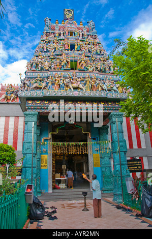 Sri Veeramakaliamman Tempel ein Tempel zu Ehren die hinduistische Göttin Kali Stockfoto