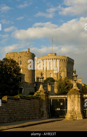 Windsor Castle in Abend Frühlingssonne England Stockfoto