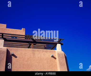 Adobe Walls Loretto Santa Fe New Mexico USA. Foto: Willy Matheisl Stockfoto