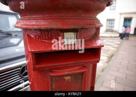 Britische Post Box. Stockfoto