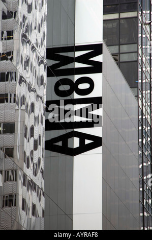 MOMA MUSEUM OF MODERN ART MIDTOWN MANHATTAN NEW YORK CITY VEREINIGTE STAATEN VON AMERIKA USA Stockfoto