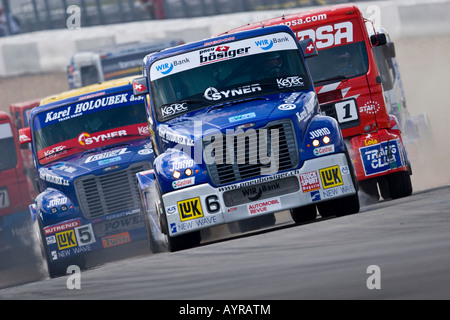 LKW-Grand-Prix, Nürburgring, Adenau, Eifel, Rheinland-Pfalz, Deutschland, Europa Stockfoto