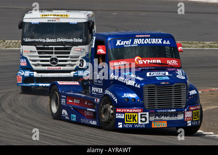 LKW-Grand-Prix, Nürburgring, Adenau, Eifel, Rheinland-Pfalz, Deutschland, Europa Stockfoto