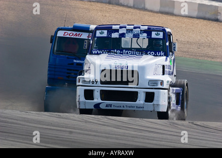 LKW-Grand-Prix, Nürburgring, Adenau, Eifel, Rheinland-Pfalz, Deutschland, Europa Stockfoto