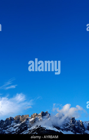 Wilder Kaiser Range in der Nähe von Going, Tirol, Österreich Stockfoto