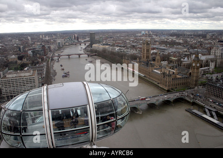 Millennium Wheel Stockfoto