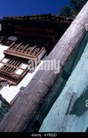 Das Kurjey Lhakhang Kloster befindet sich im Bhumtang Valley, Bhutan Stockfoto