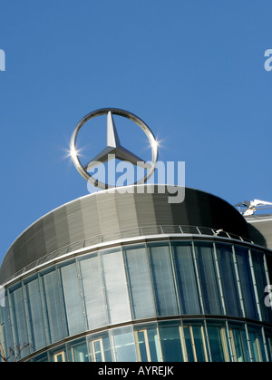 Mercedes-Benz bauen, München, Bayern, Deutschland Stockfoto