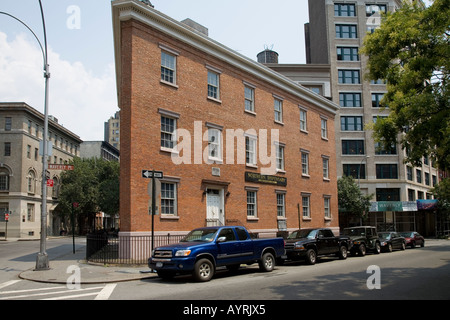 Die Nord Apotheke Gebäude in Greenwich Village, Manhattan, New York, USA. Stockfoto