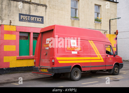 Royal Mail Van auf der Insel Tobermory, Insel Mull, Argyle, Schottland UK Stockfoto