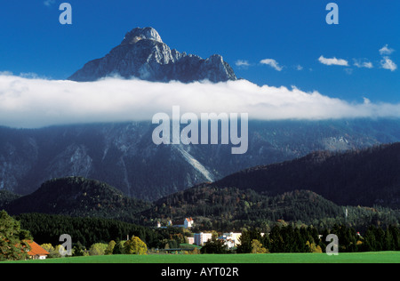 Füssen, Saeuling, Ost-Allgäu, Bayern, Deutschland, Europa Stockfoto