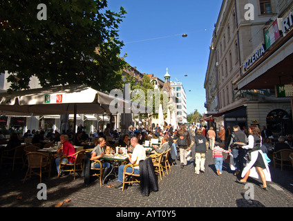 Genf, Stadtzentrum, Schweiz Stockfoto