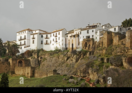 Ansicht des Albaicin, Granada, Andalusien, Spanien Stockfoto