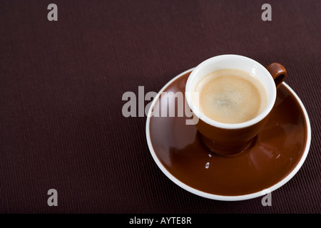 Eine Tasse Kaffee Stockfoto