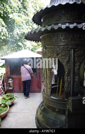 Kuan Yin buddhistischen Tempel Honolulu Hawaii Stockfoto