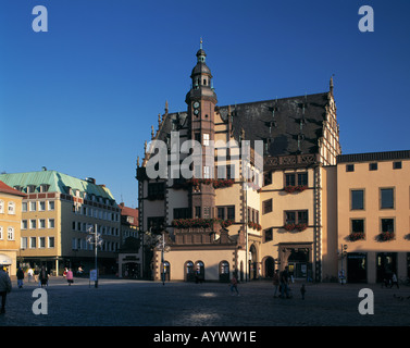 Renaissance-Rathaus in Schweinfurt, Main, Unterfranken, Bayern Stockfoto