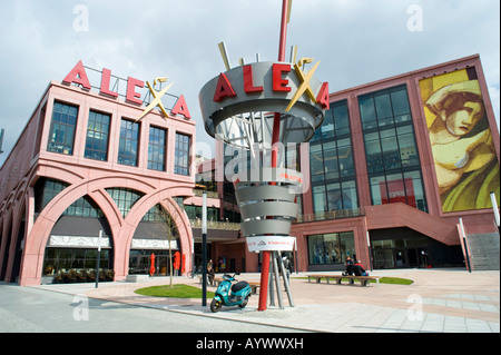 Äußere des neuen ALEXA Einkaufszentrum am Alexanderplatz in Berlin-Deutschland 2008 Stockfoto