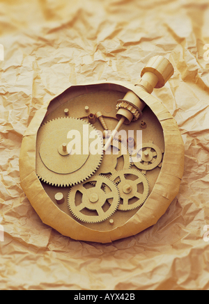 Abbildung Objekt solides Handwerk Papercraft Stockfoto