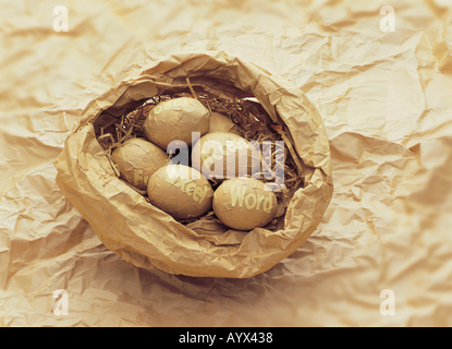 Abbildung Objekt solides Handwerk Papercraft Stockfoto