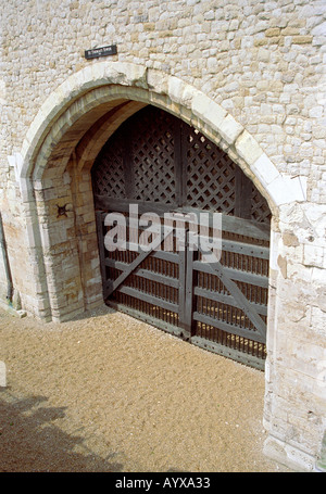 Verräter Tor, Tower of London, London, UK Stockfoto