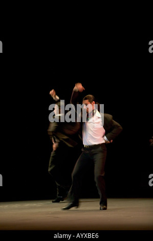 Flamenco-Tanz auf der Bühne 29. Januar 2005 Stockfoto