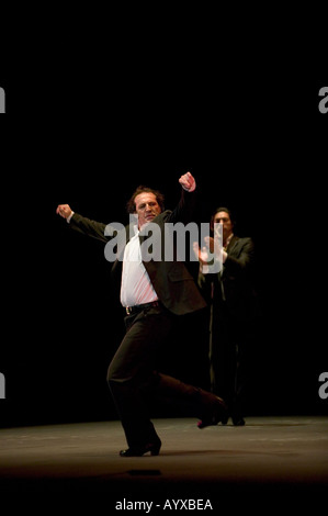 Flamenco-Tanz auf der Bühne 29. Januar 2005 Stockfoto