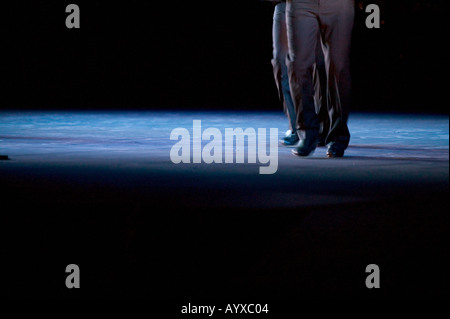 Flamenco-Tanz auf der Bühne 29. Januar 2005 Stockfoto