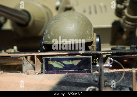 AUSLAV Fahrer australische Armee Mannschaftswagen Stockfoto