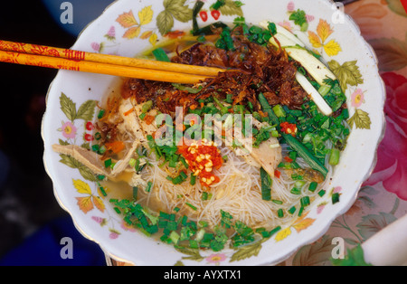 Pho, vietnamesische Nudelgericht. Stockfoto