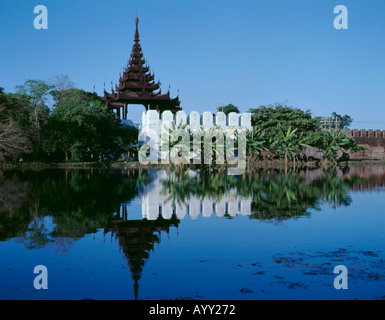 Atumashi kyaung (unvergleichliche Kloster), Mandalay, Myanmar, Asien. Stockfoto