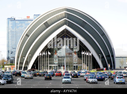 Gürteltier Clyde Auditorium, Glasgow, Schottland, UK. Stockfoto