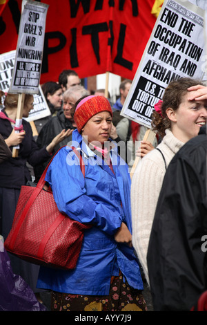 Anti-Kriegs-Demonstration 10 Stockfoto