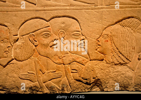 General Horemheb war der letzte Pharao des alten Ägypten 18. Dynastie von 1319 v. Chr. bis späten 1292 v. Chr.. Stockfoto