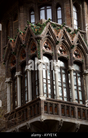 Casa Golferichs Ecke des Carrera de Viladomat und Avinguda Gran Via de Les Corts Catalana Barcelona Spanien Stockfoto