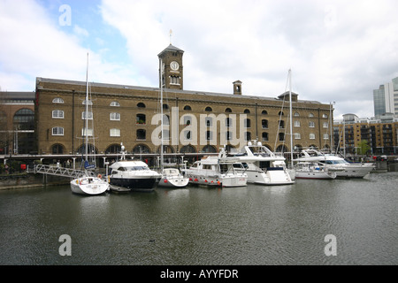 , St. Catherines dock London Kai Stockfoto