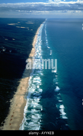 75 Mile Beach, Fraser Island Stockfoto