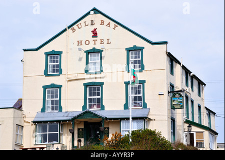 Bull Bay Hotel Anglesey Ynys Mon North Wales Cymru UK für nur zur redaktionellen Verwendung Stockfoto