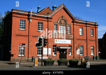 Memorial Hall Gemeindeverwaltung Newmarket Ortszentrum Suffolk England uk gb Stockfoto