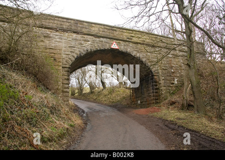 Stillgelegten Eisenbahnbrücke Glanton Northumberland, England. Stockfoto