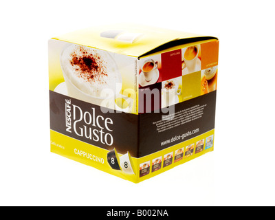 Cappuccino Pads Stockfoto