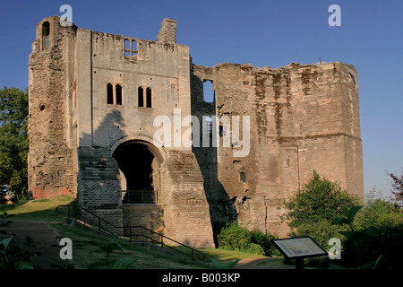 Newark Castle Newark auf Trent Nottinghamshire England Großbritannien UK Stockfoto