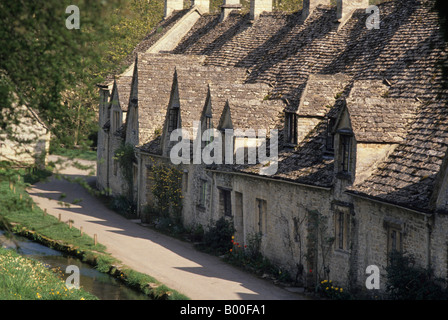 Cotswold Dorfhäuser Stockfoto