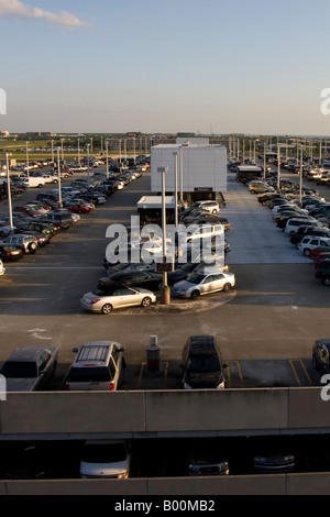 Vollen Parkplatz am Tampa International Airport in Tampa Florida USA U S Fl Stockfoto