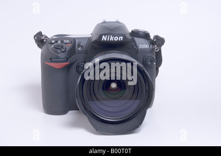 Nikon D200 SLR-Digitalkamera Stockfoto