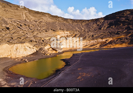 El Golfo Lanzarote Stockfoto