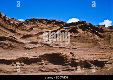 El Golfo Lanzarote Stockfoto