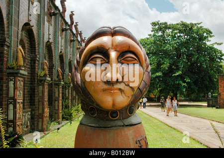 Skulptur des brasilianischen Künstlers Francisco Brennand bei Oficina Brennand in Recife. Stockfoto