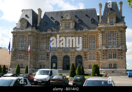 Das Hotel de Ville in Versailles, Frankreich. Stockfoto