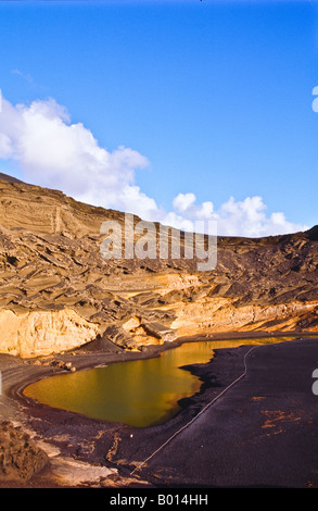 El Golfo Lanzarote Stockfoto